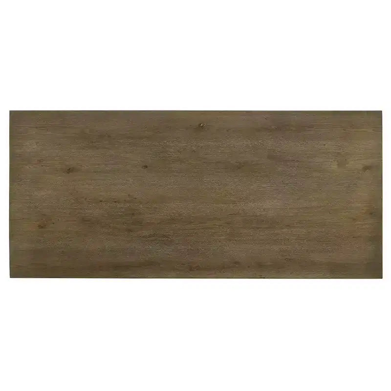 Mesa de comedor de 63", acabado nogal