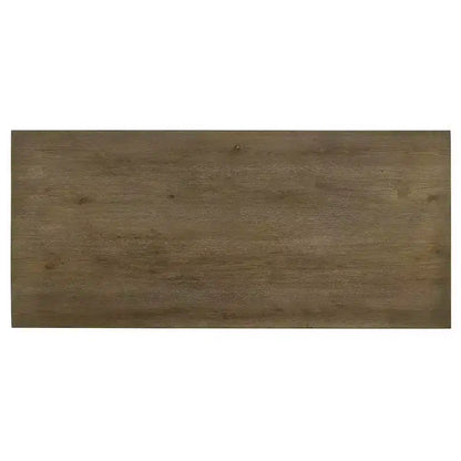 Mesa de comedor de 63", acabado nogal