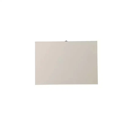 Mesa auxiliar redonda de 17", acabado blanco