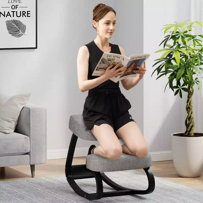 Silla ergonómica mecedora para arrodillarse