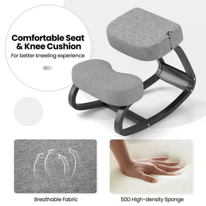 Silla ergonómica mecedora para arrodillarse