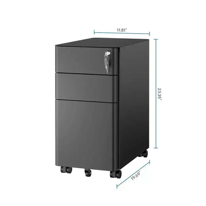 Archivador Pedestal Móvil con 3 Cajones