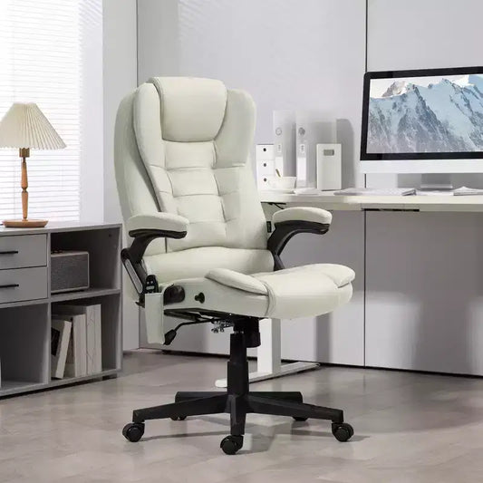 Sillón de oficina con masaje vibratorio de 6 puntos
