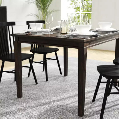 Mesa de comedor de madera maciza
