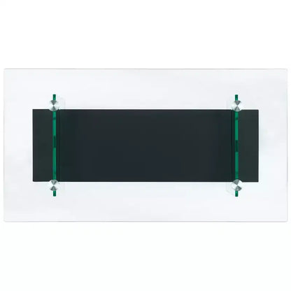 Mesa de centro moderna con estante inferior