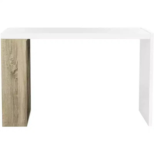 Carlene Desk - FOX4235 - White/Oak - Safavieh Couture