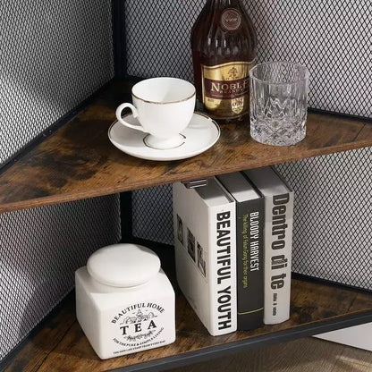 Organizador de esquina con almacenamiento