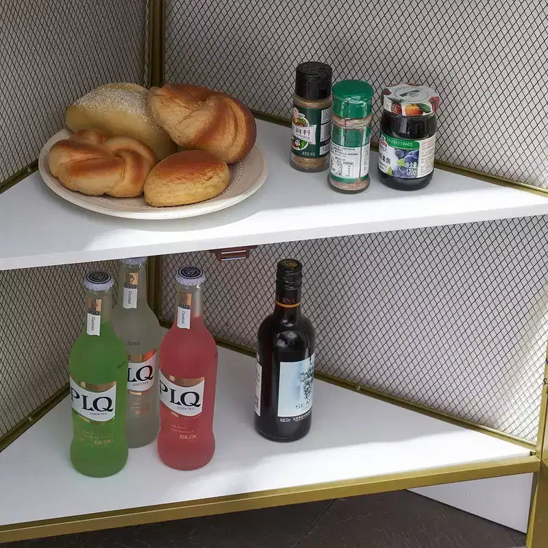 Organizador de esquina con almacenamiento