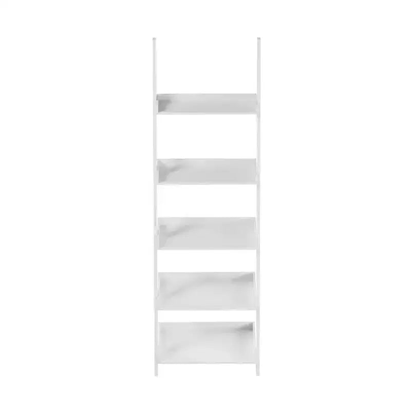 Estantería de escalera de madera independiente de 5 niveles para almacenamiento